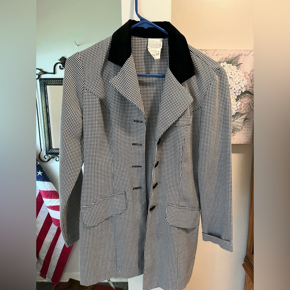 Vintage Plaid Blazer
